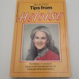 Tips From Heloise Vintage Paperback Household Hints Cleaning Cooking Advice Book